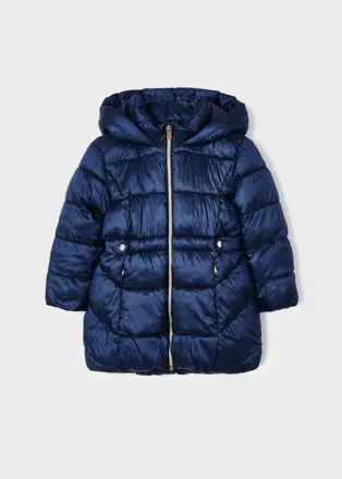 Mayoral mini girl zimní modrá bunda b. 029