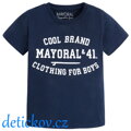 Mayoral mini boy tričko s krátkým rukávem tmavě modré ,,2017,,