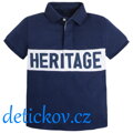 Mayoral mini boy polo ,,Heritage" modro-bílé