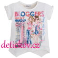 Mayoral mini girl tričko ,,Bloggers" růžový potisk b. 10