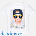 Mayoral baby boy tričko ,,Boy,, bílé