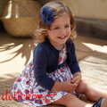 Mayoral baby girl luxusní šaty ,,Itálie,, modré
