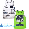 Mayoral boy set 2 ks triko bez rukávů ,,NC,, zeleno - bílý 025