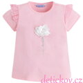 Mayoral mini girl  tričko ,,,Růže,, světle růžové b. 49