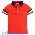 Mayoral mini boy piké polo červené  ,,Sporty,,