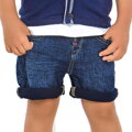 Mayoral mini boy riflové kraťasy bělené