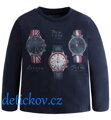 Mayoral mini boy triko ,,Watch,, modré