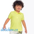 Mayoral mini boy polo piké žluté NEON b. 10