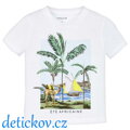 Mayoral mini boy tričko ,,Velbloud,, bílé 086