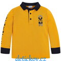 Mayoral mini boy piké polo žluté ,, Escapes,,