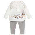 Mayoral baby girl komplet ,,Kapela,, stříbrný