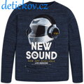 Mayoral boy triko dlouhý rukáv ,, New sound ,, temně modré