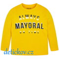 Mayoral mini boy tričko BASIC b.žlutá 050