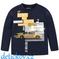 Mayoral mini boy triko ,,Taxi ,, modré