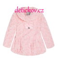 Mayoral mini girl zimní kabátek - kožíšek růžový