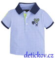 Mayoral baby polo modré  kostičky ,,Tenis,,