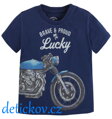 Mayoral mini boy tričko ,,Lucky,, modré