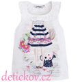 Mayoral mini girl top ,, Kropáček,, modrý