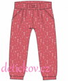 BS pohodlné bavlněné kalhoty ,, Etno vzor,, růžové