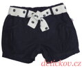 plátěné baby kraťásky BS ,, Beach,, tmavě modré
