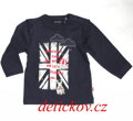Baby triko BS ,, Londýn City,, modré  s dlouhým rukávem
