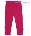 BS mini girl dlouhé  legínky růžové s knoflíky