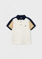 Mayoral mini boy polo tričko kombinované b. 041