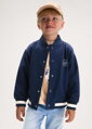 Mayoral mini boy propínací modrá mikina "Football" b. 092