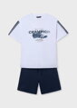 Mayoral boy set triko a kraťasy "Champion" b. 064