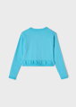 Mayoral mini girl tyrkysový cardigan b. 014