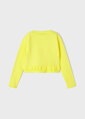 Mayoral mini girl žlutý cardigan b. 016
