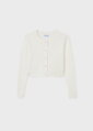 Mayoral girl lehoučký cardigan natural b. 024