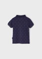 Mayoral mini boy polo tričko modré b. 094