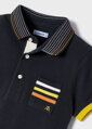 Mayoral mini boy polo tričko s kapsou b. 059