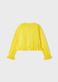 Mayoral mini girl žlutý cardigan (bolerko) b. 053