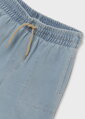 Mayoral boy denim kraťasy světle modré b. 022
