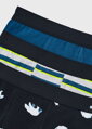 Mayoral boy set 3 ks boxerky modré b. 047