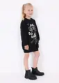 Mayoral mini girl černé mikinové šaty b. 015