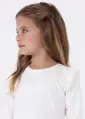 Mayoral mini girl bílé tričko s kamínky b. 064