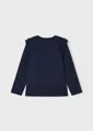 Mayoral mini girl modré tričko s kamínky b. 066