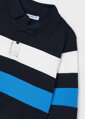 Mayoral mini boy polo dlouhý rukáv pruhy b. 072
