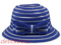 Mayoral modrý klobouček z proužků