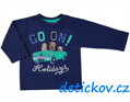 Mayoral baby tričko ,,Go on holiday,, modré