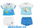 Mayoral baby 4 dílný letní komplet SEA