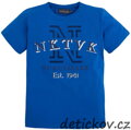 Mayoral boy basic tričko  ,, N,, modré