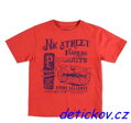 juniorské tričko s krátkým rukávem cihlové ,, Farmers market,,
