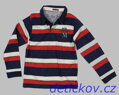 Mayoral mini boy  polo  cihlový  pruh 4133