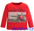 Mayoral mini boy červené  triko ,,Airline service,,