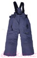  dětské oteplováky- lyžařské kalhoty šedé 