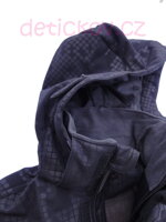 černá softshellová bunda